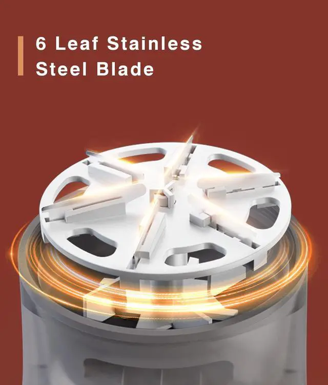 Alt view image 3 of 7 - Fabric Shaver Lint Remover, Sweater Shaver with Replaceable Stainless Steel 6-Leaf Blades, Fabric Defuzzer for Clothes Fuzz, Lint Balls - Battery Operated