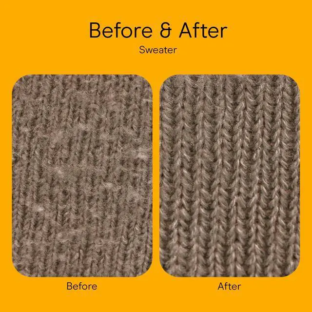 Alt view image 6 of 7 - Fabric Shaver, Lint Shaver for Clothing and Furniture Removes Lint, Fuzz, and Pilling, Fabric Pilling Remover with Extra-Large 2.25" Shaving Surface and 3 Stainless Steel Blades