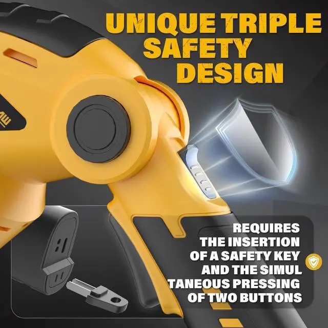 Alt view image 6 of 7 - 7.2V Cordless Hedge Trimmer & Grass Shears, 2 in 1 Electric Handheld Shrub Trimmer, Lightweight Rechargeable Bush Trimmers for Yard, Lawn, Garden