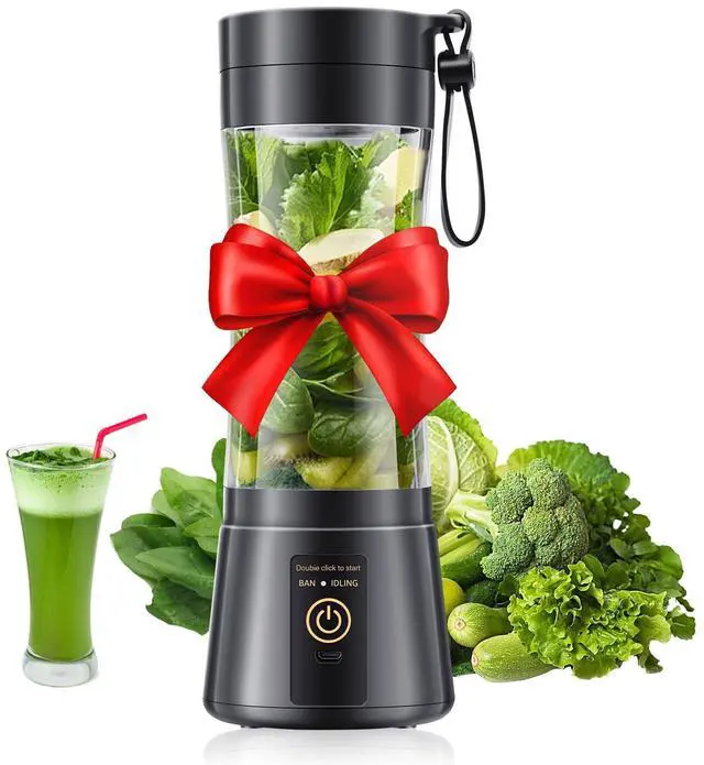 Main image of Cordless Portable Blender for Smoothies & Shakes - Cordless Mini Blender for Protein with USB Rechargeable Battery, BAP Free Juice Cup, Freshly Squeezed for Picnic/Gym/Office