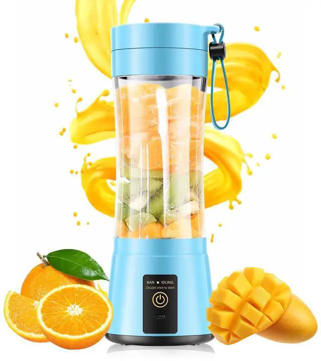 Main image of Portable Blender for Smoothies & Shakes - Cordless Personal Size Mini Blender with BAP Free Juice Cup, USB Rechargeable Suit for Sports/Picnic