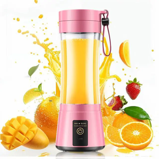 Main image of Portable Blender for Smoothies & Shakes - Personal Blender with 12Oz Traveling Cup, BAP Free, 6 Stainless Steel Blades, Freshly Squeezed for Office/Picnic/Sports