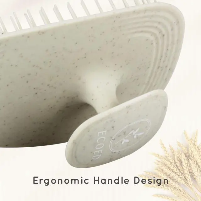 Alt view image 4 of 7 - Scalp Massager Shampoo Brush,Scalp Scrubber for Dandruff Removal, Scalp Care Hair Brush Wet & Dry detangler for Men and Women. (Grey, 1pc- Soft for Short & Medium Hair)