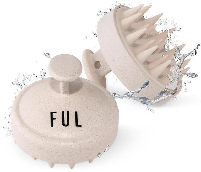 Main image of Scalp Massager with Super Soft Silicone Brush for Hair Growth and Exfoliating Scalp, Ideal Scalp Massager Hair Growth Tool and Scalp Brush for Stimulating Hair and Cleansing