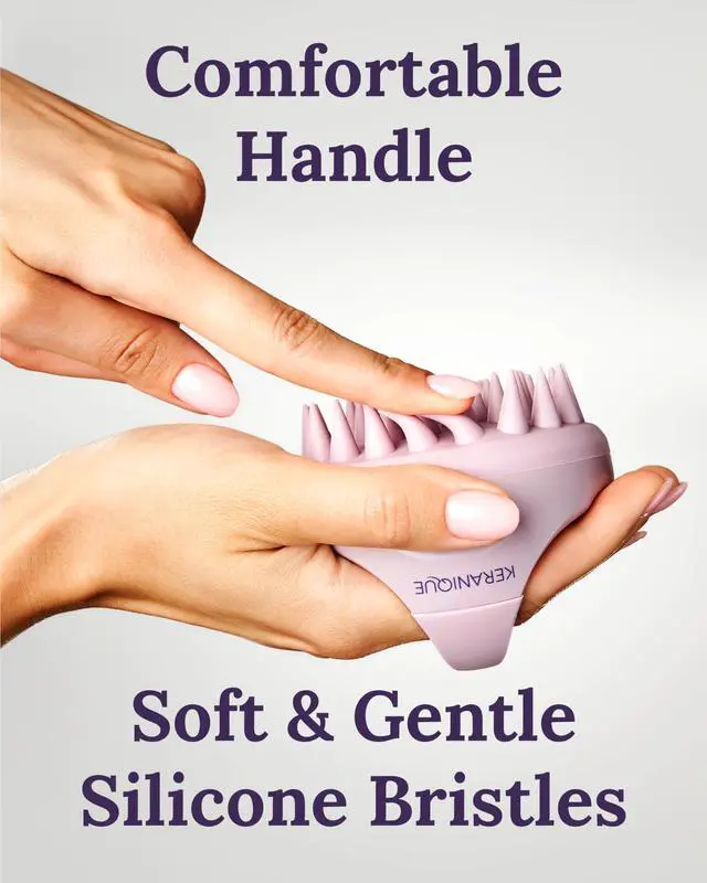 Alt view image 6 of 7 - Scalp Therapy Manual Massager Hair Growth Stimulator for Dry or Wet Hair