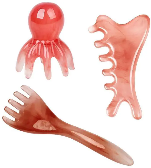 Main image of 3 Set of Scalp Massager Tool, Manual Scalp Massagers,Head Spa Equipment, Advanced Resin for Relaxation and Hair Care