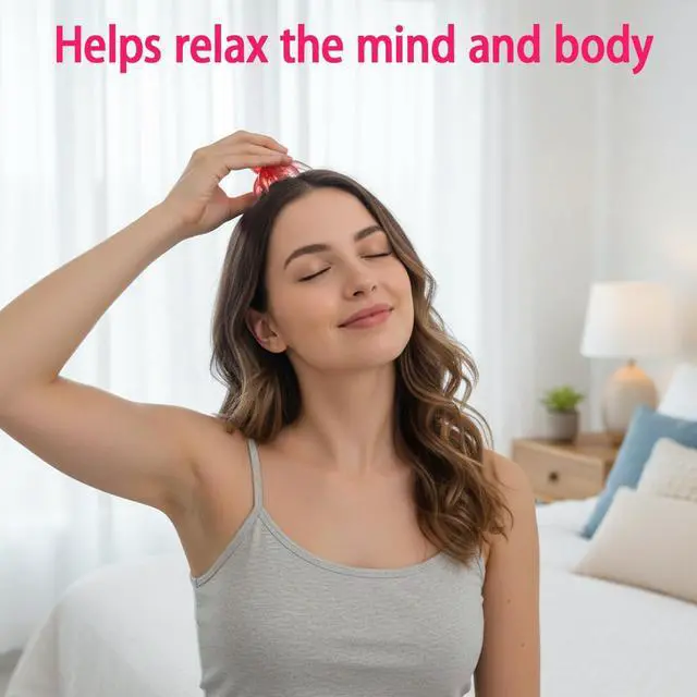 Alt view image 5 of 7 - 3 Set of Scalp Massager Tool, Manual Scalp Massagers,Head Spa Equipment, Advanced Resin for Relaxation and Hair Care