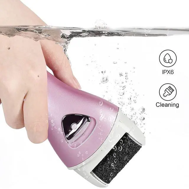Alt view image 3 of 7 - Electric Feet Callus Removers Rechargeable,Portable Electronic Foot File Pedicure Tools, Electric Callus Remover Kit,Professional Pedi Feet Care Perfect for Dead,Hard Cracked Dry Skin