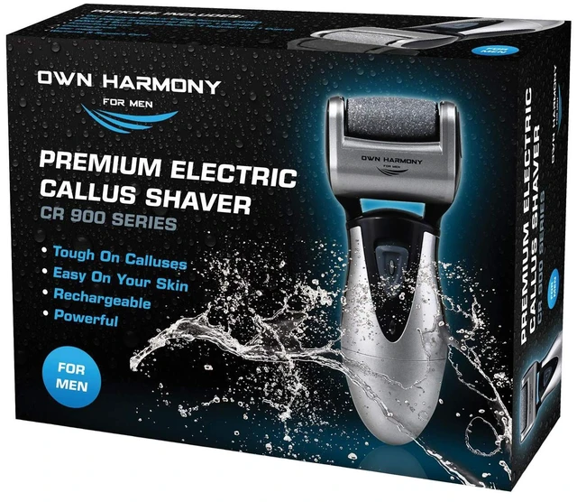 Main image of Electric Foot Callus Remover - Rechargeable Pedicure File Tool | Rapid Callus Relief, Professional Foot Grinder, Cordless, 3 Rollers, Water-Resistant, for Cracked Heels, Dry, Hard, Dead Skin