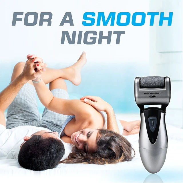 Alt view image 6 of 7 - Electric Foot Callus Remover - Rechargeable Pedicure File Tool | Rapid Callus Relief, Professional Foot Grinder, Cordless, 3 Rollers, Water-Resistant, for Cracked Heels, Dry, Hard, Dead Skin