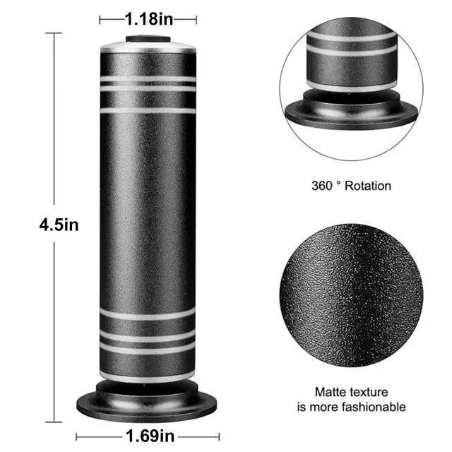 Alt view image 7 of 7 - 1000RPM Electric Callus Remover - Professional Aluminum Foot File Adjustable Pedicure Tool with 60pcs Sandpaper Discs for Dead Skin at Home