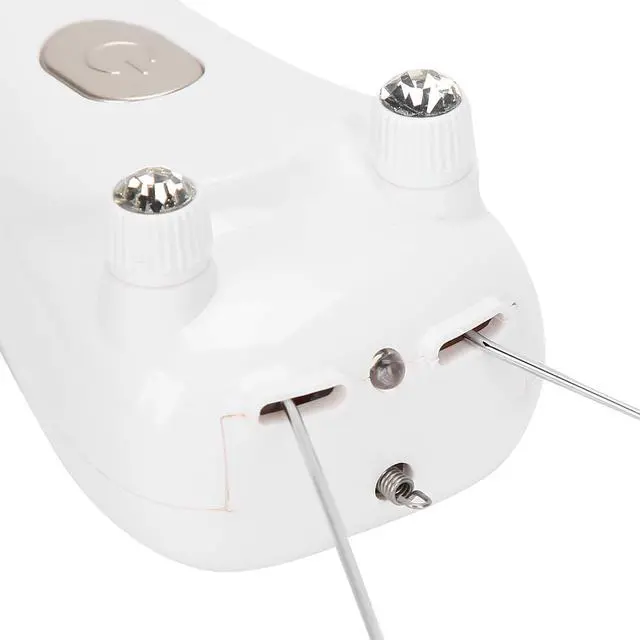 Alt view image 7 of 7 - Facial Threading Hair Removal, USB Rechargeable Electric Women Cordless Facial Threading Epilator Ladies Beauty Epilator Trimmer Cotton Threading Tool for Body Facial Pull(Gold)