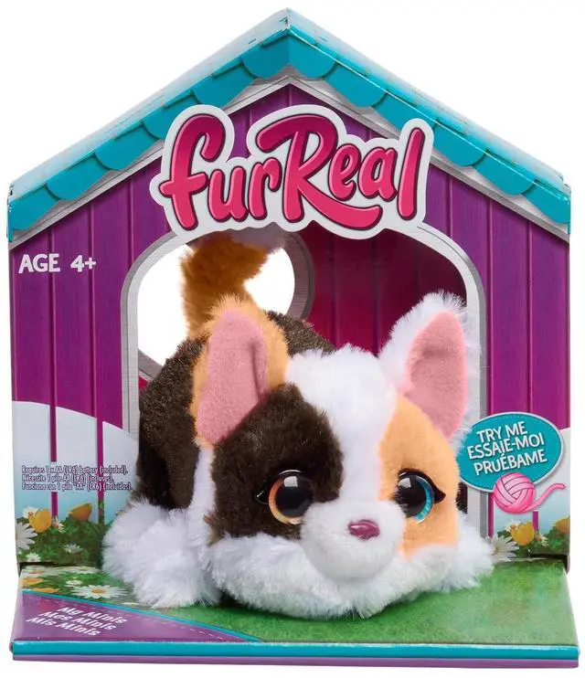 Main image of My Minis Kitty Interactive Toy, Small Plush Kitty with Motion, Stuffed Animals, Kids Toys for Ages 4 Up by Just Play