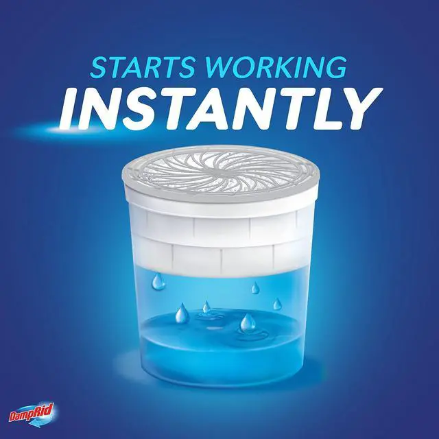 Alt view image 6 of 7 - Refillable Moisture Absorber, 11 oz., 6-Pack Fresh Scent Moisture Absorbers, 10% More Absorbing Power*, Eliminates Musty Odors for Fresher, Cleaner Air