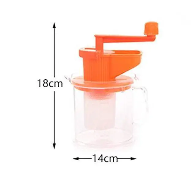 Alt view image 3 of 4 - 1 PCS DIY Multi-Function Manual Soybean Milk Machine Soybean Milk Juicer Manual Shake Soybean Milk Machine