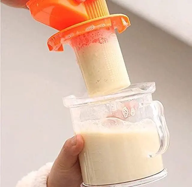 Alt view image 4 of 4 - 1 PCS DIY Multi-Function Manual Soybean Milk Machine Soybean Milk Juicer Manual Shake Soybean Milk Machine