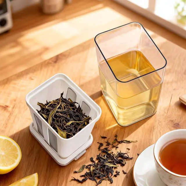 Alt view image 6 of 7 - Yogurt Strainer, 1800Ml/1.9 Quarts Yogurt Separator Hung Curd Maker with Fine Mesh Bag & Lid, BPA Free Yogurt Maker for Whey Separation, Soybean Milk Fruit Juice Coffee Soup