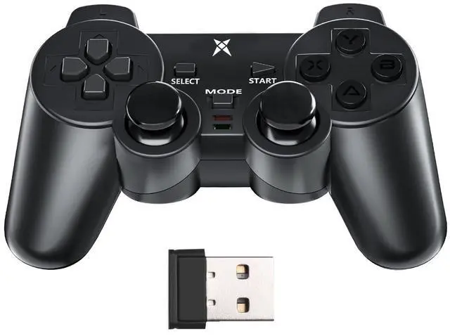 Main image of Wireless PC Gaming Controller, Dual-Vibration Steam Joystick Gamepad Computer Game Controller for PC Windows 7/8/10/11