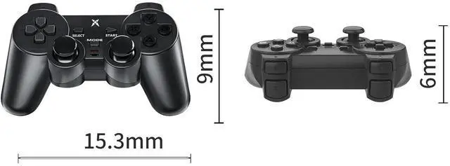 Alt view image 6 of 7 - Wireless PC Gaming Controller, Dual-Vibration Steam Joystick Gamepad Computer Game Controller for PC Windows 7/8/10/11