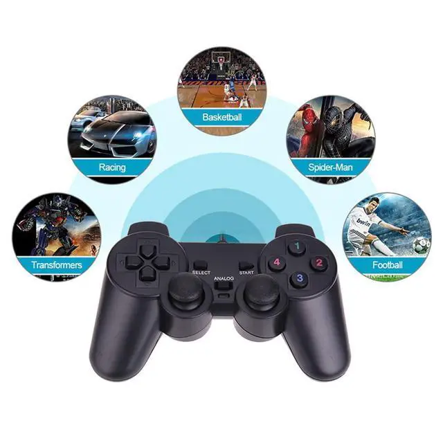 Alt view image 6 of 7 - USB Wired Game Controller for Windows PC/Raspberry Pi Remote Controller Gamepad Gaming Joystick Dual Vibration Joypad for Laptop Desktop Computer(Windows 11/10/8/7) & Steam/Roblox/RetroPie/RecalBox
