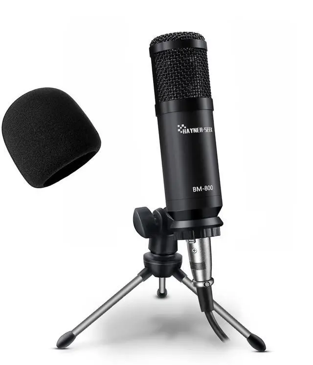 Main image of Podcast Studio Microphone Condenser Mic Podcast Equipment Bundle with 3.5mm Audio XLR Cable