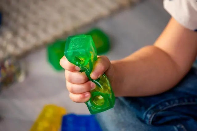 Alt view image 6 of 7 - Jelly Blox Creative Kit | Includes 20 Blocks | Toddler & Preschool Building Blocks Kids Can Squeeze, Stretch, Squish | MESH ACCREDITED | Safety Tested & Ouch-Free | Sensory Play Toy Ages 2+