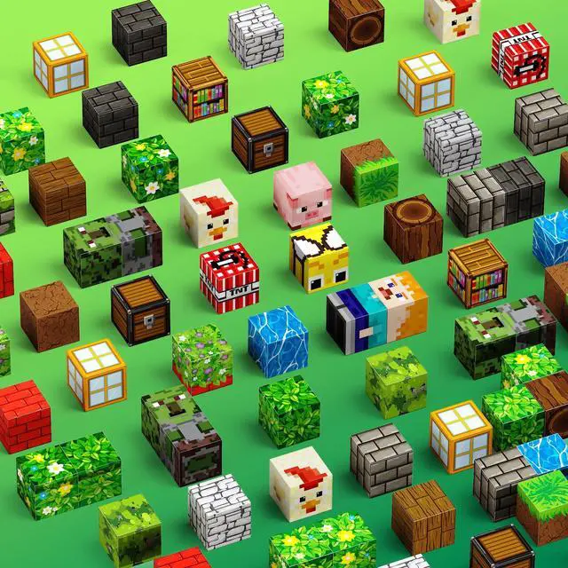 Alt view image 2 of 7 - Magnetic Blocks Toys for Kids, 100PCS Magnetic Building Blocks, Magnetic Cubes, Sensory Stacking Toys for STEM Constructions Magnet Blocks for Boys Girls Age 4 5 6 7 8-12 Birthday Gifts