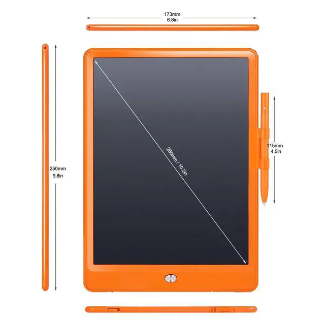 Alt view image 4 of 7 - Drawing Pad LCD Writing Tablet for Kids Doodle Board with Bag, Electronic Digital Colorful Screen Drawing Tablet, Activity Games Gifts Drawing Board