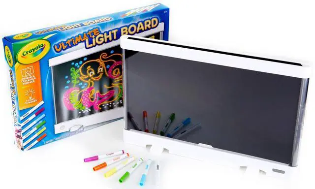 Main image of Ultimate Light Board - White, Kids Drawing Tablet, Gifts for Kids, LED Drawing Board, Sketching Art Projector, Toys for Boys & Girls, 6+