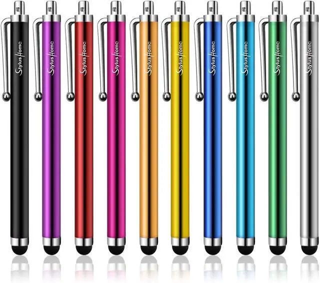 Main image of Pens for Touch Screens, StylusHome 10 Pack High Precision Capacitive Stylus for iPad iPhone Tablets Samsung Galaxy All Universal Touch Screen Devices