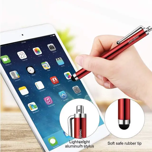 Alt view image 4 of 6 - Pens for Touch Screens, StylusHome 10 Pack High Precision Capacitive Stylus for iPad iPhone Tablets Samsung Galaxy All Universal Touch Screen Devices
