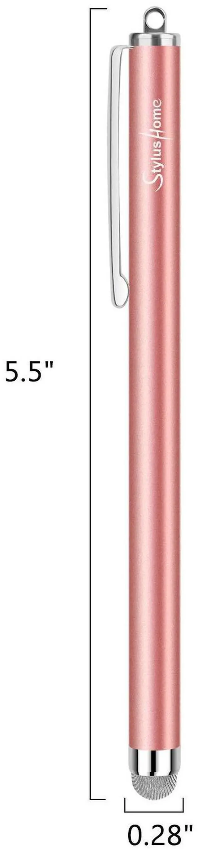 Alt view image 2 of 6 - Stylus Pens for Touch Screens (6 Pcs), Sensitivity Capacitive Stylus Fiber Tips Touch Screen Pen with 6 Extra Replaceable Tips for for iPad iPhone Tablets All Universal Touch Devices