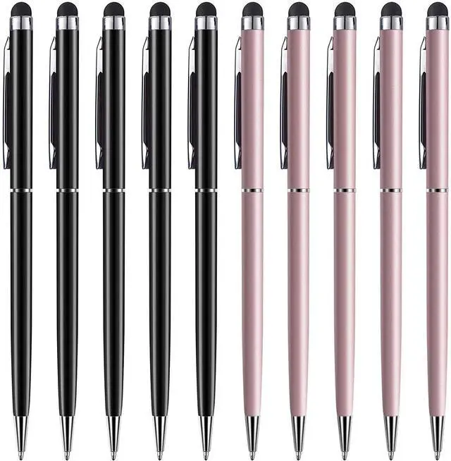 Main image of Stylus Pens for Touch Screens Stylus Pen Universal Stylus Ballpoint Pen 2 in 1 Stylists Pens for iPad iPhone Tablet Laptops Kindle Samsung Galaxy All Capacitive Touch Screens