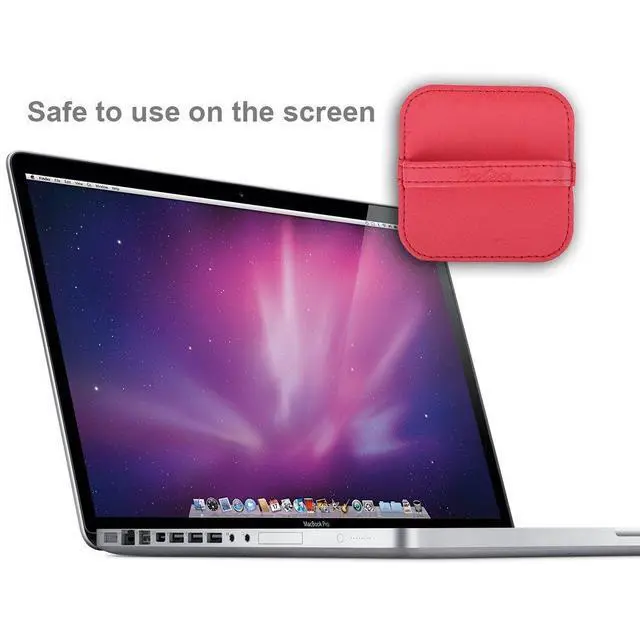 Alt view image 6 of 7 - 4 Pack Screen Cleaning Pad, Elastic Strap Soft Cloth Wipes Screen Cleaner for iPad, iPhone, MacBook, Tablets, Laptop, Cellphone, Computer, Camera, TV Screen -Color Mixed