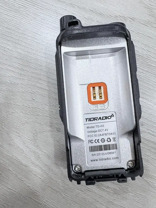 Alt view image 2 of 7 - TD-H3 Ham Radio Type C & Wireless Programming 8-Bands Long Range Walkie Walkies Rechargeable Handheld Portable Two Way Radios Air Band, Frequency Match, DTMF Lock, NOAA FM AM- Full Kit 2Pack