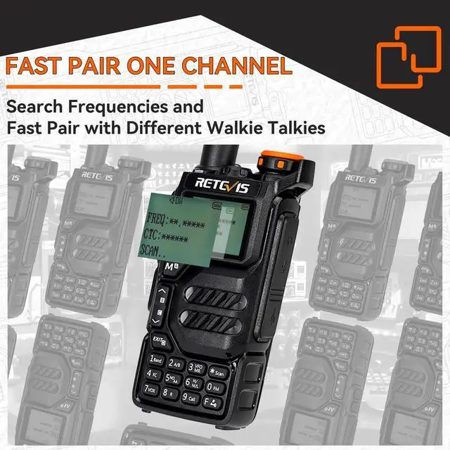 Alt view image 4 of 7 - RA79 (Upgrade for UV 5R 3rd) Ham Radio, Dual Band Two Way Radio, Support Chirp, NOAA, Portable Handheld AM/FM Radio, Emergency Walkie Talkies with USB-C Charging for Beginner, Survival