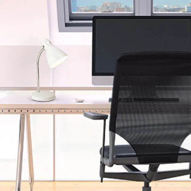 Alt view image 4 of 7 - Oxford White Metal Flexible Classic Goose Neck Design Desk or Table Lamp for Office or Bedroom Use