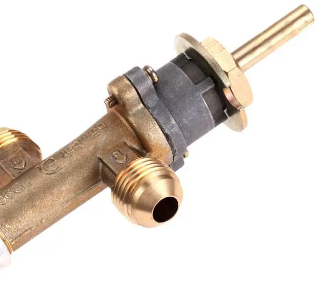 Alt view image 5 of 6 - Low Pressure LPG Propane Gas Fireplace Fire Pit Flame Failure Safety Control Valve Kit Low Pressure Propane Valve with 3/8" Flare Inlet & Outlet, Suitable for Gas Grill, Heater, Fire Pit