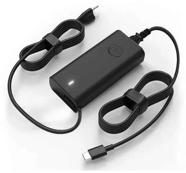 Main image of 65W USB C Laptop Charger Compatible with Dell Laptop Charger USB C: Latitude 5520 5530 5540 5450 5420 3550 7420 Chromebook XPS 13 Dell Power Cord Type C
