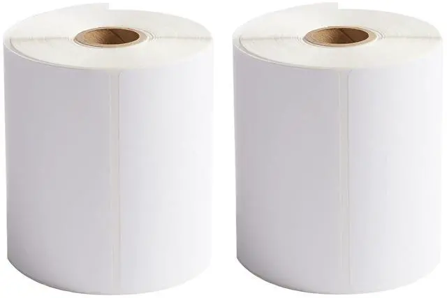 Main image of 2 Rolls 4x6 Direct Thermal Shipping Labels, 250 Labels/Roll, 1'' Core, Compatible Zebra 2844 ZP-450 ZP-500 ZP-505