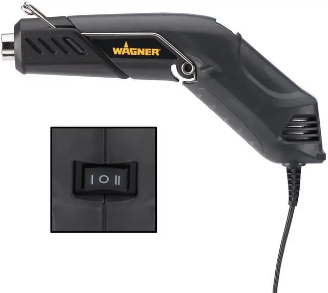 Main image of Spraytech 0503038 HT400 Heat Gun, Dual Temperature Hot Air Tool 680 and 450 Degrees, Shrink Tubing, Embossing, Craft Projects, Sticker Removal Heat Gun