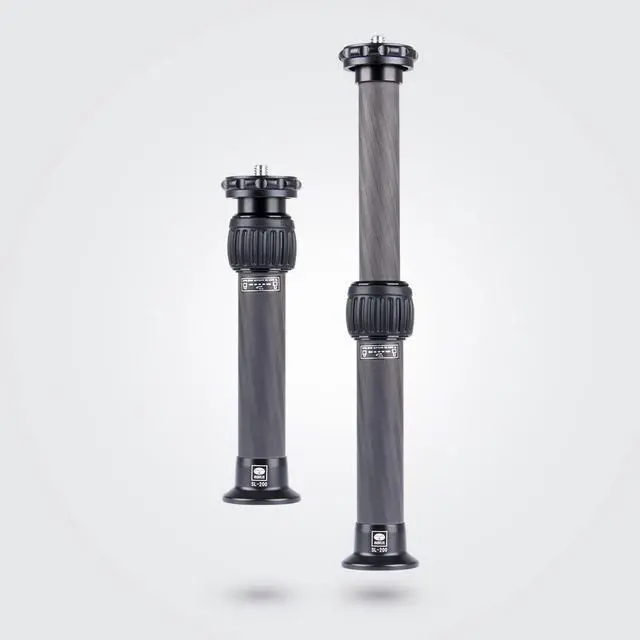 Alt view image 7 of 7 - SL-200 Carbon Fiber Tripod Extension Pole, Two-Section Center Column Extender for Tripods