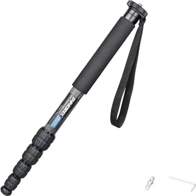 Main image of Carbon Fiber Camera Monopod INNOREL RM255C Professional Portable Compact Lightweight Travel 5-Section Monopod for Canon Nikon Sony DSLR Camera Video Camcorder DV Photography Bracket Load 15lbs/7kg