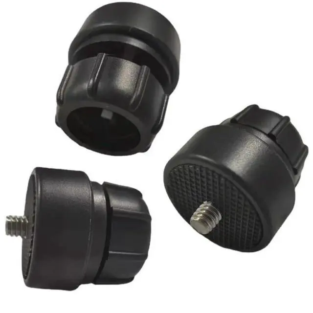 Main image of 3 Pack 1/4 Screw to 17mm Ball Mount Base Mount Stand Interface Socket Joint for Tripod DV Camera Car Monitor GPS Phone Holder Clip Ring Light Hose Bracket Webcam