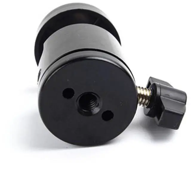 Alt view image 6 of 7 - 3 Pack Mini Ball Head 1/4'' Screw Swivel Tripod Head Mount 360 Degree Rotating Base Adapter Ballhead for Camera Tripod Dash Cam Phone Clip Photography Light Stand Boom Arm Selfie Stick