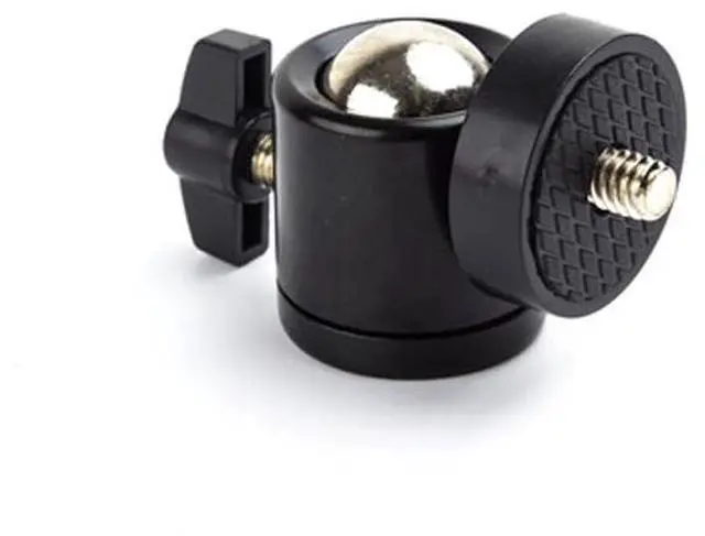 Alt view image 7 of 7 - 3 Pack Mini Ball Head 1/4'' Screw Swivel Tripod Head Mount 360 Degree Rotating Base Adapter Ballhead for Camera Tripod Dash Cam Phone Clip Photography Light Stand Boom Arm Selfie Stick