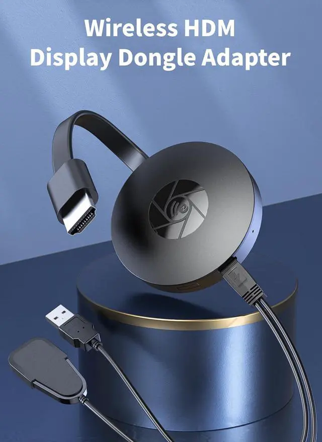 Alt view image 2 of 7 - Wireless HDMI Display Adapter, 1080P HDMI Extender, Wireless Display Adapter, Stream from Laptop, PC or Smartphone to HDTV Projector, Plug & Play