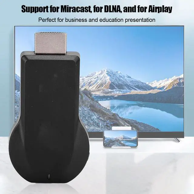 Alt view image 2 of 7 - Display Dongle, 1080P WiFi H DMI TV Wireless Display Receiver Dongle Adapter Support for A irplay DLNA