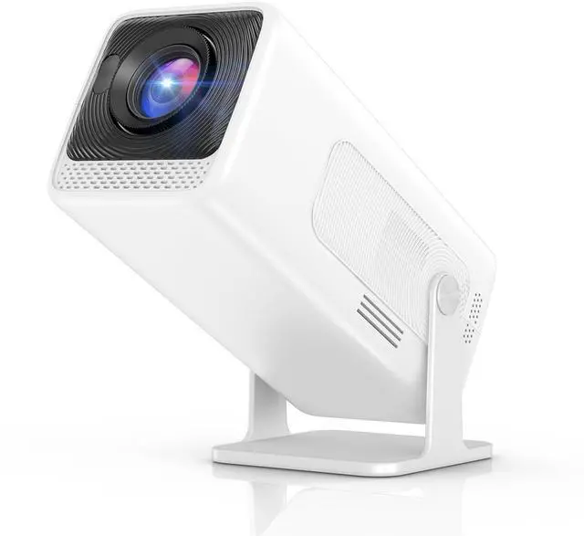 Main image of Mini Projector Native 1080P, Portable Outdoor Movie Projector with WiFi and Bluetooth, 4K Supported, Compatible with Smartphone, HDMI, USB, TV Stick, PS5 for Home Theater, Bedroom, Outdoor Use