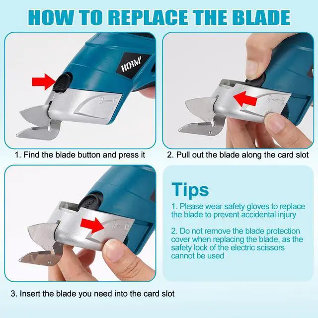 Alt view image 6 of 7 - Cordless Electric Scissors,3.7V Fabric Cutter,Equipped with 2 Blades and 1 Charging line,Electric Cardboard Cutter for Fabrics,Cardboard,Carpets